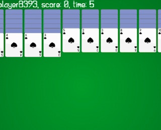 Spider Solitaire Big online game thumbnail